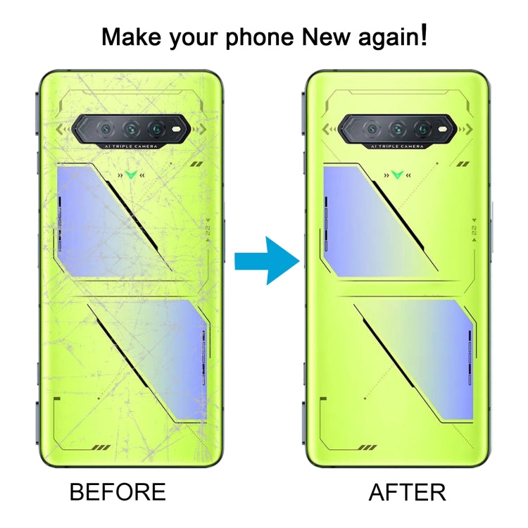 For Xiaomi Black Shark 5 RS Original Battery Back Cover(Yellow) - Back Cover by PMC TechLife | Online Shopping South Africa | PMC TechLife