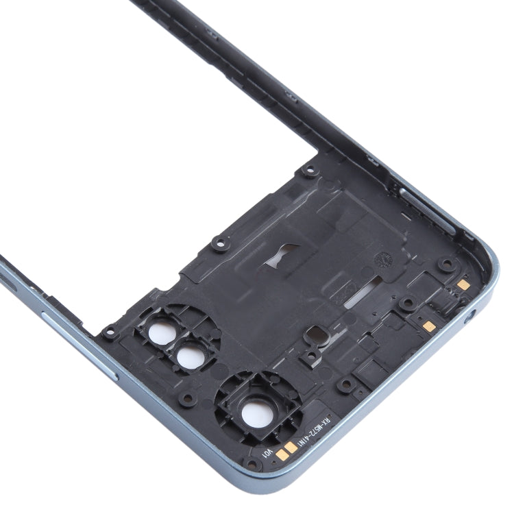 For Xiaomi Redmi 13C 4G Original Middle Frame Bezel Plate (Blue) - Frame Bezel Plate by PMC TechLife | Online Shopping South Africa | PMC TechLife | Buy Now Pay Later Mobicred