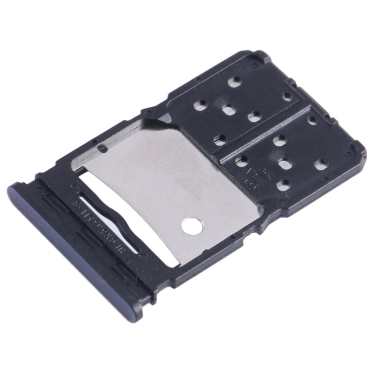 For Tecno Camon 20 SIM Card Tray + Micro SD Card Tray (Blue) - Card Tray by PMc TechLife | Online Shopping South Africa | PMc TechLife | Buy Now Pay Later Mobicred