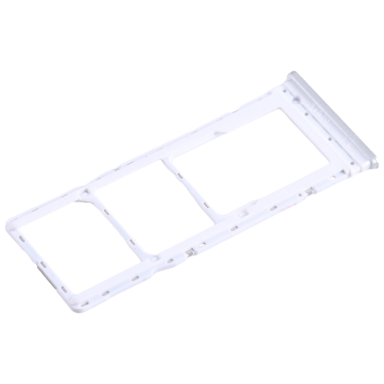 For Infinix Note 11 X663 SIM Card Tray + SIM Card Tray + Micro SD Card Tray (White) - Card Tray by PMC TechLife | Online Shopping South Africa | PMC TechLife