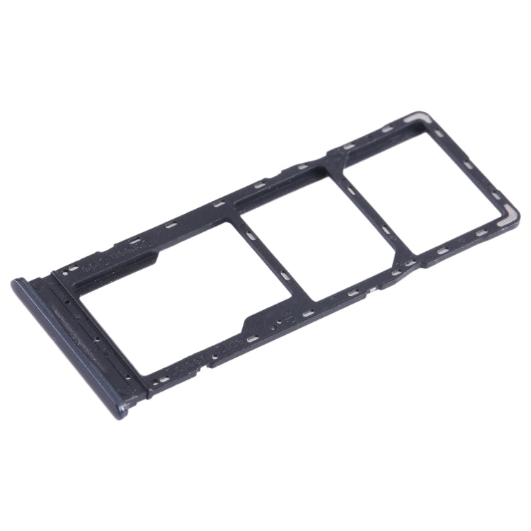 For Infinix Hot 11 Play SIM Card Tray + SIM Card Tray + Micro SD Card Tray (Black) - Card Tray by PMC TechLife | Online Shopping South Africa | PMC TechLife