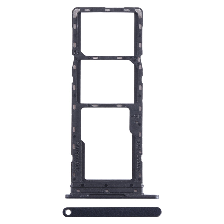 For Infinix Smart 7 HD X6516 SIM Card Tray + SIM Card Tray + Micro SD Card Tray (Black) - Card Tray by PMC TechLife | Online Shopping South Africa | PMC TechLife