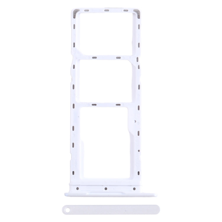 For Infinix Smart 7 HD X6516 SIM Card Tray + SIM Card Tray + Micro SD Card Tray (White) - Card Tray by PMC TechLife | Online Shopping South Africa | PMC TechLife | Buy Now Pay Later Mobicred