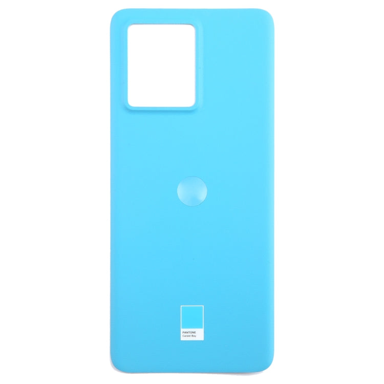 For Motorola Edge 40 Neo Original Battery Back Cover(Blue) - Back Cover by PMC TechLife | Online Shopping South Africa | PMC TechLife