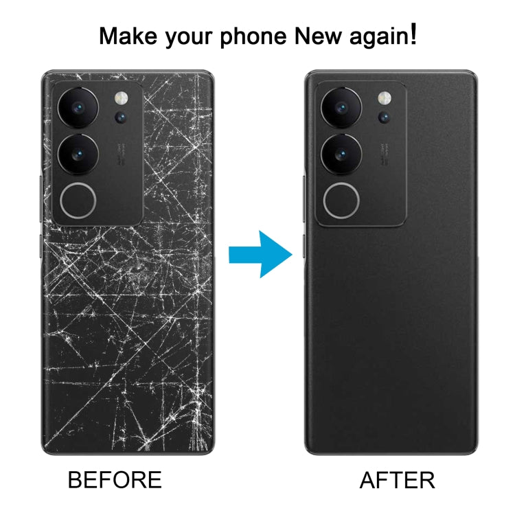 For vivo V29 Original Battery Back Cover with Camera Lens Cover(Black) - Back Cover by PMC TechLife | Online Shopping South Africa | PMC TechLife