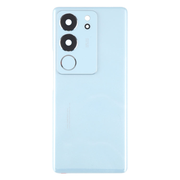 For vivo V29 Pro Original Battery Back Cover with Camera Lens Cover(Blue) - Back Cover by PMC Jewellery | Online Shopping South Africa | PMC Jewellery