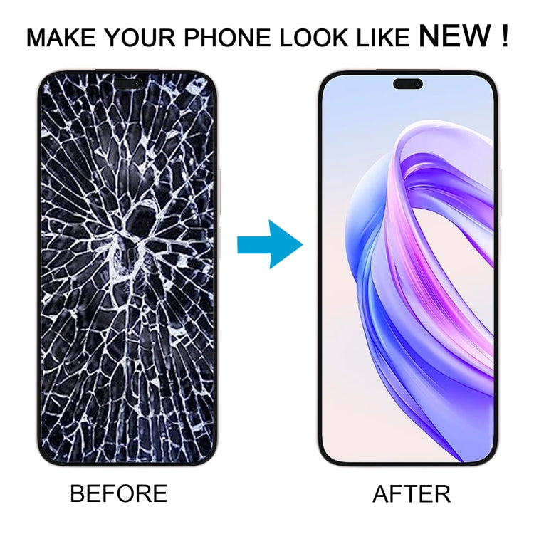 For Honor X50i+ Original LCD Screen Digitizer Full Assembly with Frame (Silver) - LCD Screen by PMC TechLife | Online Shopping South Africa | PMC TechLife