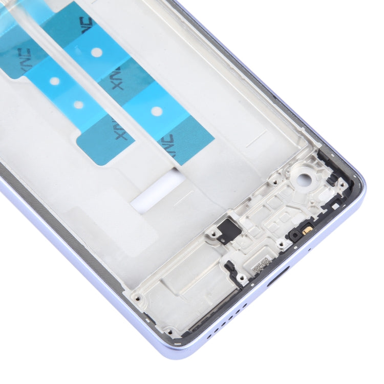 For Xiaomi Poco M6 Pro 4G Original Front Housing LCD Frame Bezel Plate (Purple) - LCD Related Parts by PMC TechLife | Online Shopping South Africa | PMC TechLife