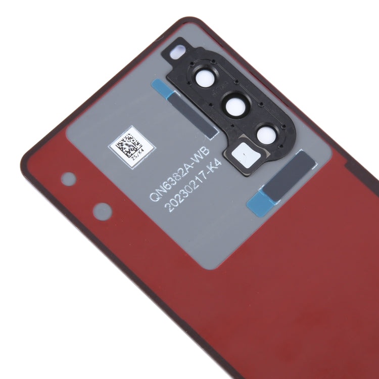 For Sony Xperia 10 V Original Battery Back Cover with Camera Lens Cover(Purple) - Back Cover by PMC TechLife | Online Shopping South Africa | PMC TechLife