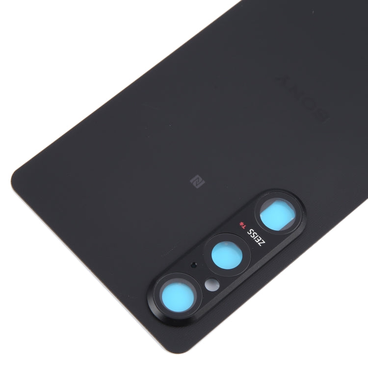 For Sony Xperia 1 V Original Battery Back Cover with Camera Lens Cover(Black) - Back Cover by PMC TechLife | Online Shopping South Africa | PMC TechLife | Buy Now Pay Later Mobicred