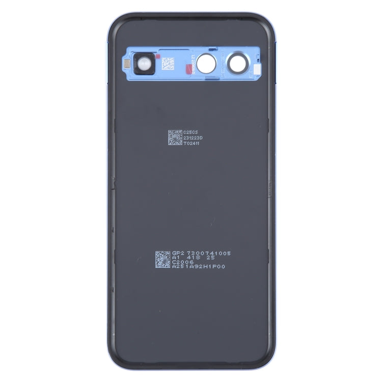 For Google Pixel 8A Battery Back Cover with Camera Lens Cover(Blue) - Back Cover by PMC TechLife | Online Shopping South Africa | PMC TechLife | Buy Now Pay Later Mobicred