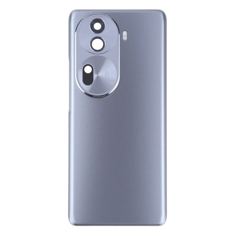 For OPPO Reno11 Pro Global Original Battery Back Cover with Camera Lens Cover(Grey) - Back Cover by PMC TechLife | Online Shopping South Africa | PMC TechLife | Buy Now Pay Later Mobicred