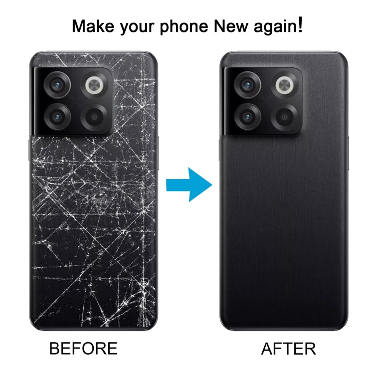 For OnePlus 10T Battery Back Cover with Camera Lens Cover(Green) - Back Cover by PMC TechLife | Online Shopping South Africa | PMC TechLife