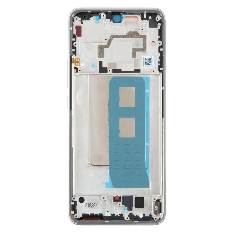 For Xiaomi Poco F5 Pro Original AMOLED Material LCD Screen Digitizer Full Assembly with Frame (Silver) - LCD Screen by PMC Jewellery | Online Shopping South Africa | PMC Jewellery