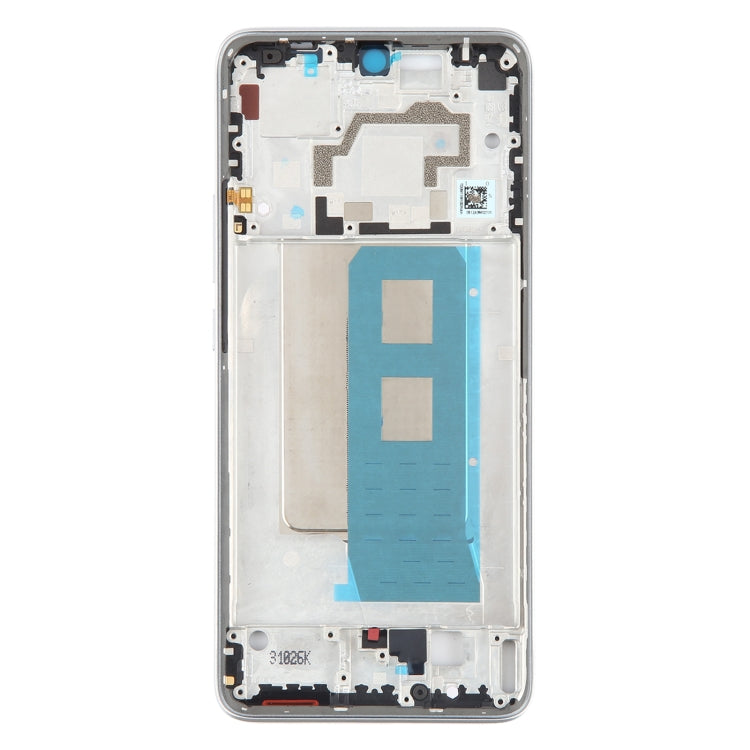For Xiaomi Poco F5 Pro Original Front Housing LCD Frame Bezel Plate (Silver) - free shipping - PMC TechLife - Order now!