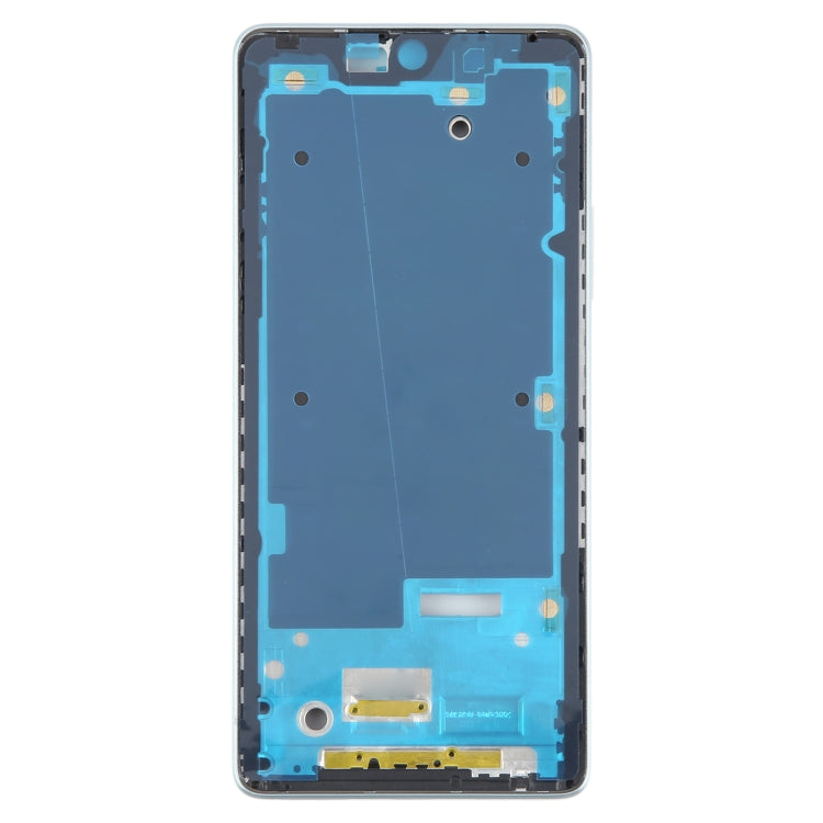 For Xiaomi Poco F5 Original Front Housing LCD Frame Bezel Plate (Blue) - Frame Bezel Plate by PMC Jewellery | Online Shopping South Africa | PMC Jewellery | Buy Now Pay Later Mobicred