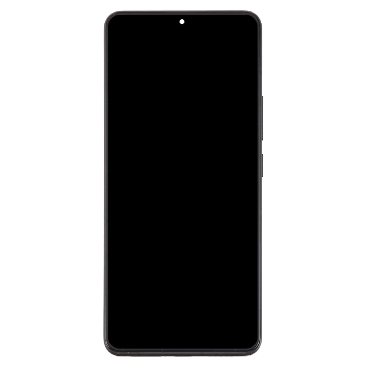 For Xiaomi Redmi Note 13 Pro 5G Original AMOLED Material LCD Screen Digitizer Full Assembly with Frame (Black) - LCD Screen by PMC TechLife | Online Shopping South Africa | PMC TechLife