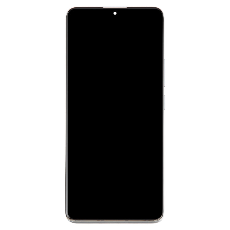 For Xiaomi Redmi Note 13 Pro+ Original AMOLED Material LCD Screen Digitizer Full Assembly with Frame (Silver) - LCD Screen by PMC TechLife | Online Shopping South Africa | PMC TechLife