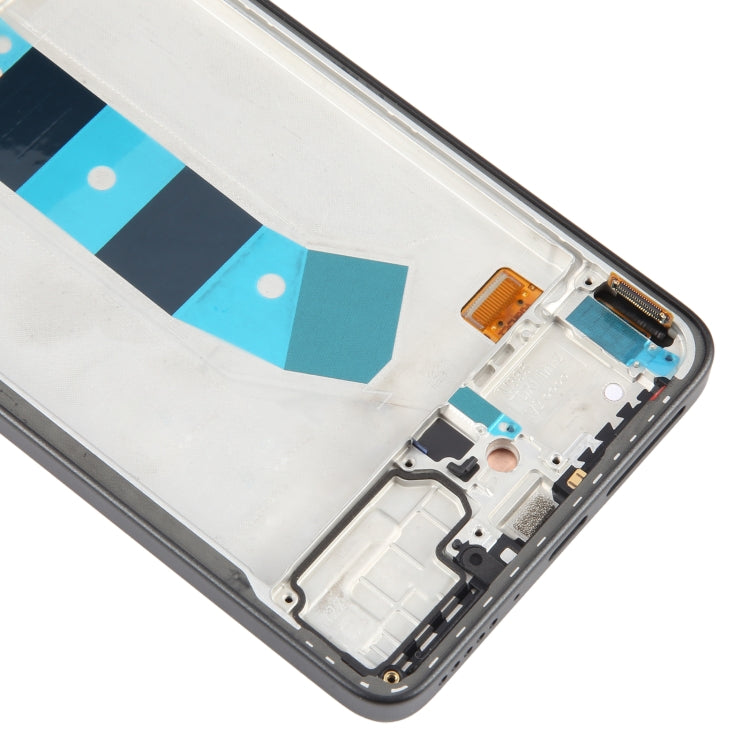 For Xiaomi Redmi Note 13 4G Original AMOLED Material LCD Screen Digitizer Full Assembly with Frame (Black) - LCD Screen by PMC TechLife | Online Shopping South Africa | PMC TechLife
