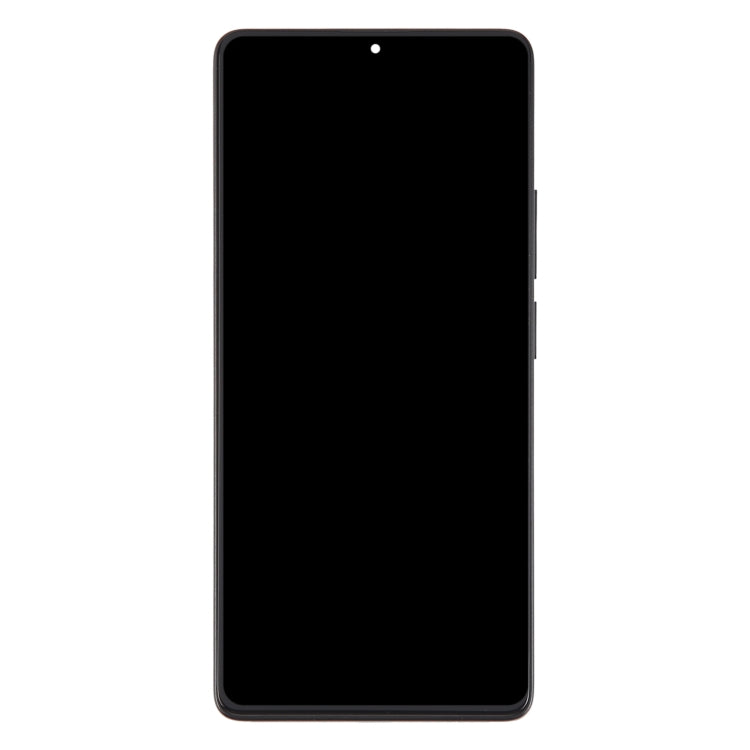 For Xiaomi Poco M6 Pro 4G Original AMOLED Material LCD Screen Digitizer Full Assembly with Frame (Black) - LCD Screen by PMC TechLife | Online Shopping South Africa | PMC TechLife