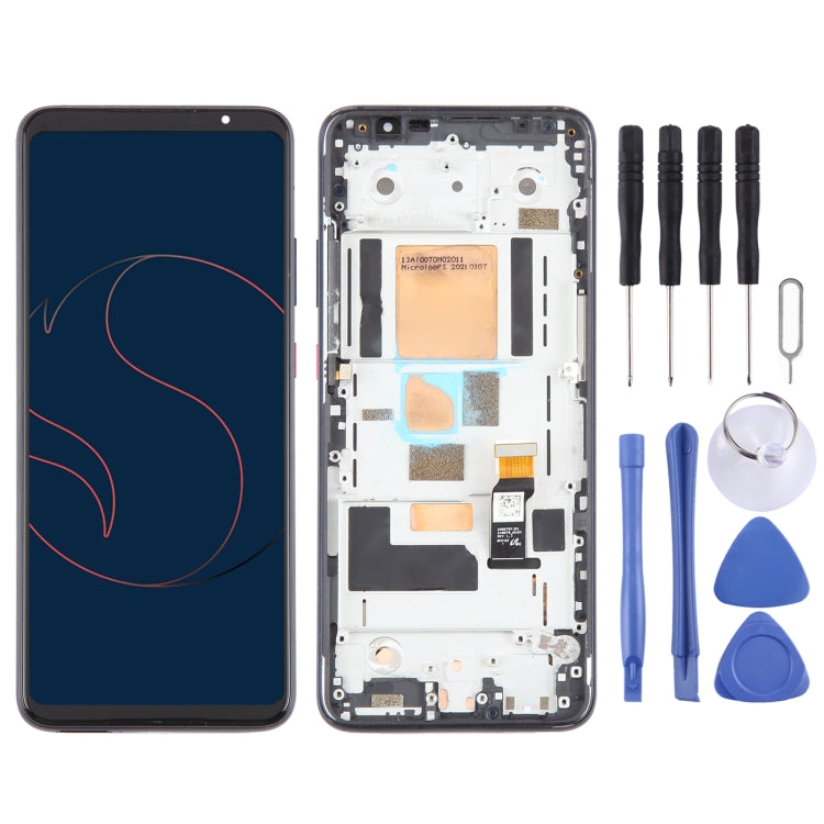 For Asus Smartphone for Snapdragon Insiders ZS675KW AMOLED LCD Screen Digitizer Full Assembly with Frame - LCD Screen by PMC TechLife | Online Shopping South Africa | PMC TechLife