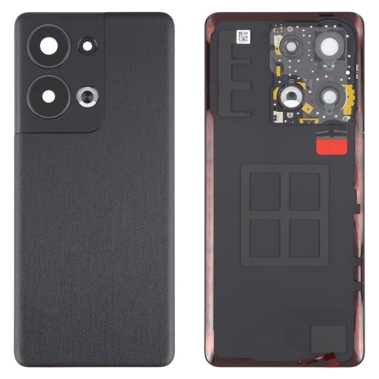 For OPPO Reno9 Pro+ Original Battery Back Cover with Camera Lens Cover(Black) - Back Cover by PMC TechLife | Online Shopping South Africa | PMC TechLife