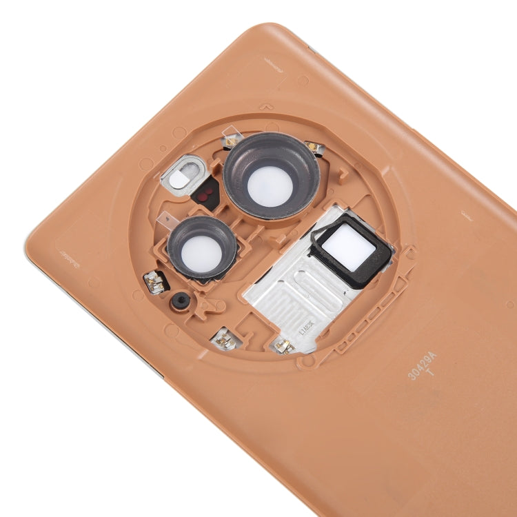 For OPPO Find X6 Pro Original Battery Back Cover with Camera Lens Cover(Brown) - free shipping - PMC TechLife - Order now!