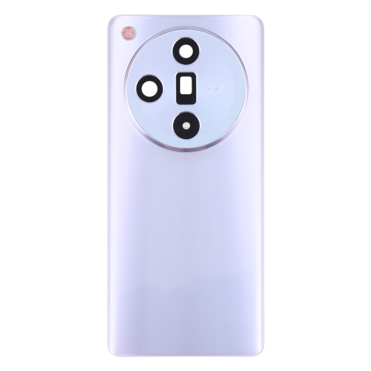 For OPPO Find X7 Original Battery Back Cover with Camera Lens Cover(Purple) - Back Cover by PMC TechLife | Online Shopping South Africa | PMC TechLife
