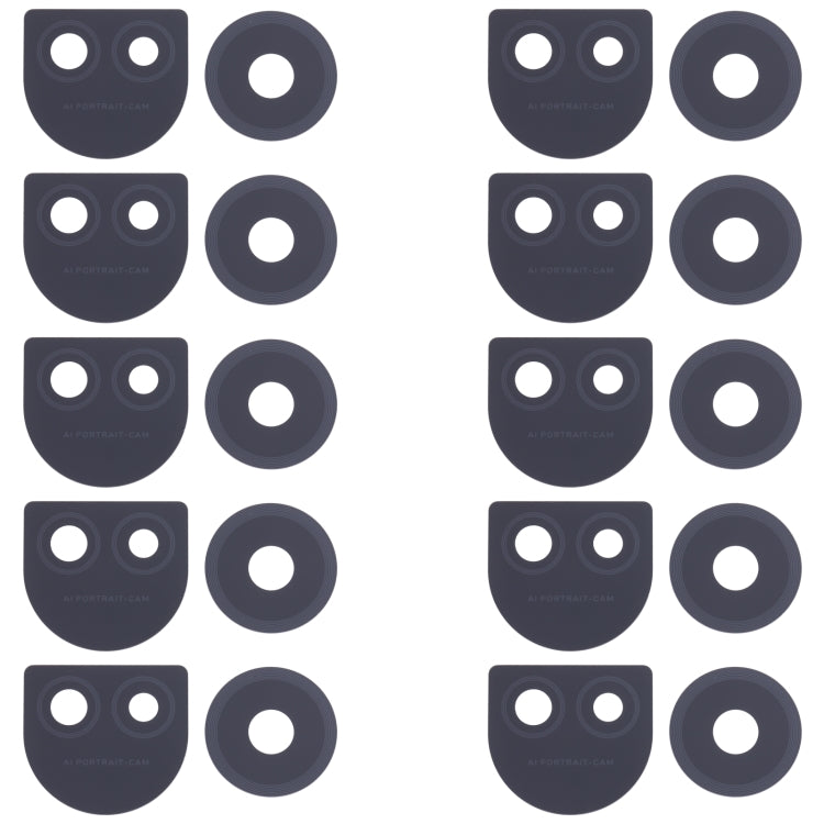 For OPPO Reno10 Pro 5G 10pcs Original Back Camera Lens - Camera Series by PMC TechLife | Online Shopping South Africa | PMC TechLife | Buy Now Pay Later Mobicred