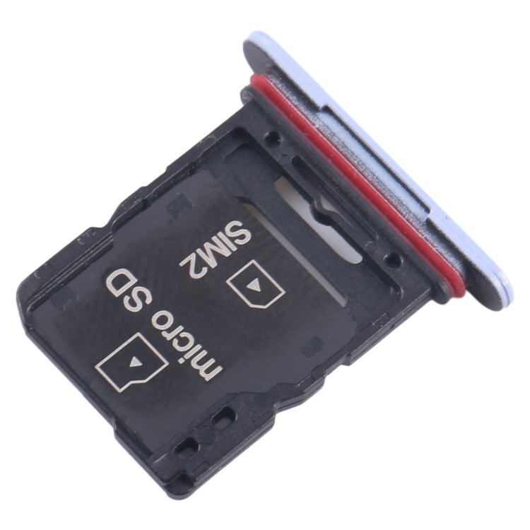 For Sony Xperia 10 V Original SIM Card Tray + SIM / Micro SD Card Tray (Blue) - Card Tray by PMC TechLife | Online Shopping South Africa | PMC TechLife | Buy Now Pay Later Mobicred