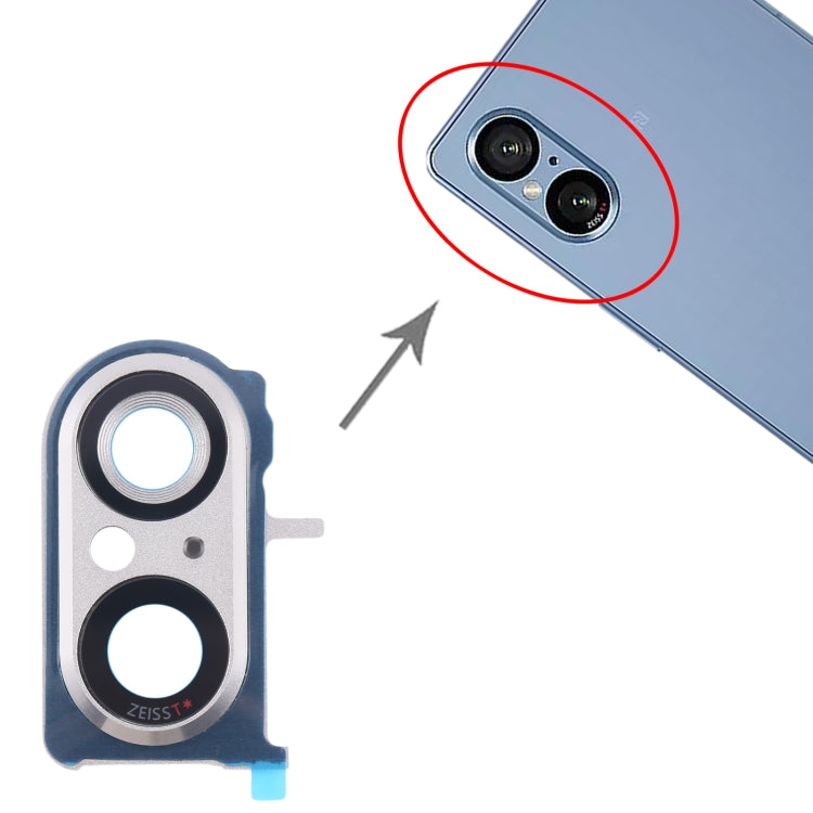 For Sony Xperia 5 V Original Camera Lens Cover (Silver) - Camera by PMC TechLife | Online Shopping South Africa | PMC TechLife | Buy Now Pay Later Mobicred