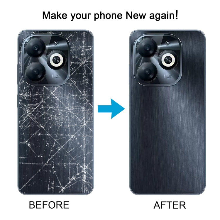 For Infinix Smart 8 Pro Original Battery Back Cover(White) - Back Cover by PMC TechLife | Online Shopping South Africa | PMC TechLife | Buy Now Pay Later Mobicred