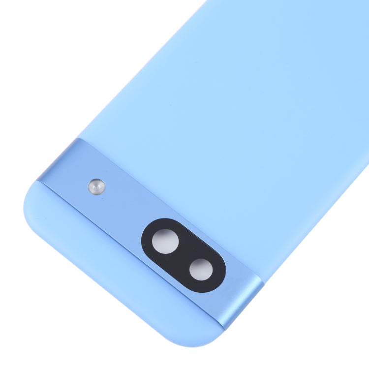 For Google Pixel 8a Original Battery Back Cover with Camera Lens Cover(Blue) - Back Cover by PMC TechLife | Online Shopping South Africa | PMC TechLife | Buy Now Pay Later Mobicred