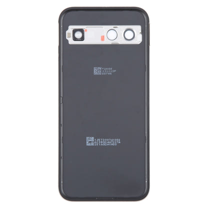 For Google Pixel 8a Original Battery Back Cover with Camera Lens Cover(Silver) - Back Cover by PMC Jewellery | Online Shopping South Africa | PMC Jewellery | Buy Now Pay Later Mobicred
