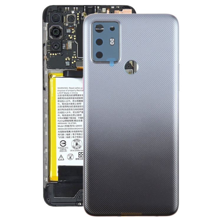 For HTC Desire 20+ Original Battery Back Cover(Black) - Back Cover by PMC TechLife | Online Shopping South Africa | PMC TechLife | Buy Now Pay Later Mobicred