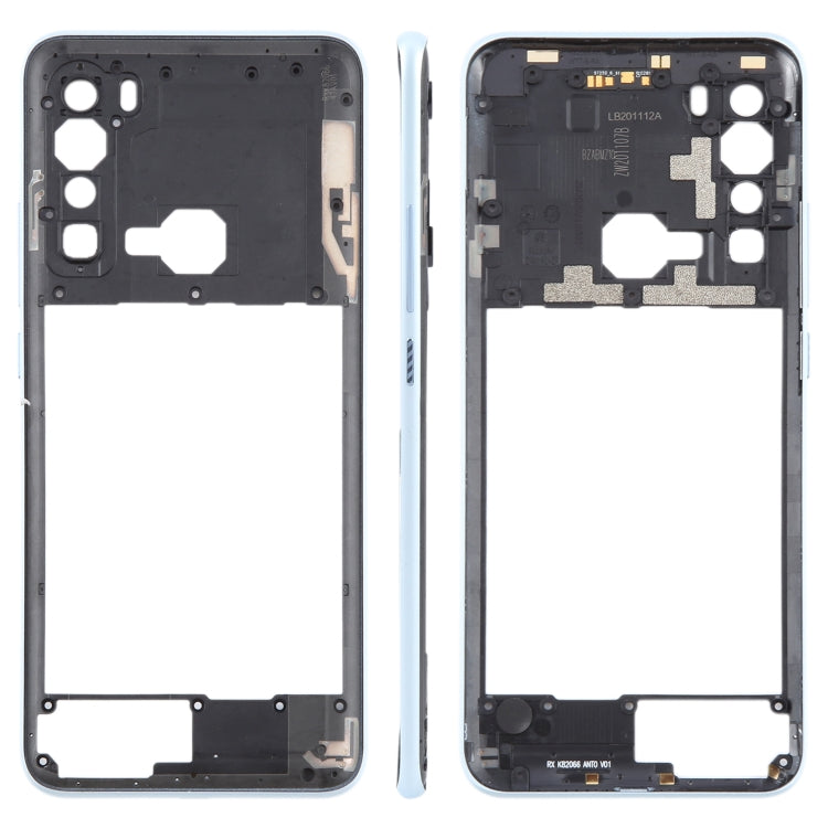 For HTC U20 5G Original Middle Frame Bezel Plate (White) - Full Housing Cover by PMC TechLife | Online Shopping South Africa | PMC TechLife | Buy Now Pay Later Mobicred