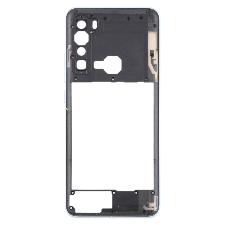 For HTC U20 5G Original Middle Frame Bezel Plate (White) - Full Housing Cover by PMC TechLife | Online Shopping South Africa | PMC TechLife | Buy Now Pay Later Mobicred