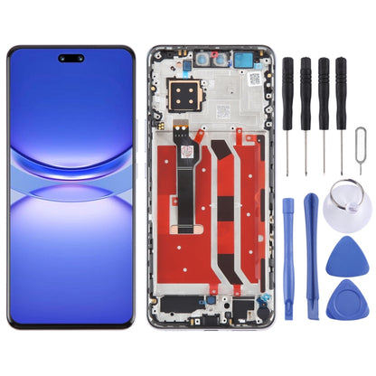 For Huawei Nova 12 Pro Original LCD Screen Digitizer Full Assembly with Frame (Silver) - LCD Screen by PMC Jewellery | Online Shopping South Africa | PMC Jewellery | Buy Now Pay Later Mobicred