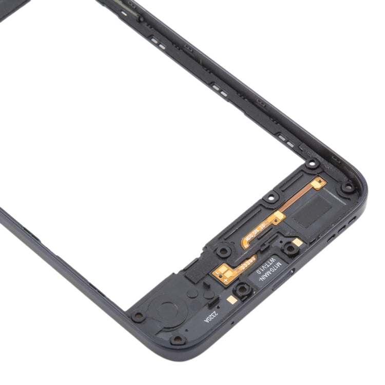 For Motorola Moto E13 Original Middle Frame Bezel Plate (Black) - Frame Bezel Plate by PMC Jewellery | Online Shopping South Africa | PMC Jewellery | Buy Now Pay Later Mobicred