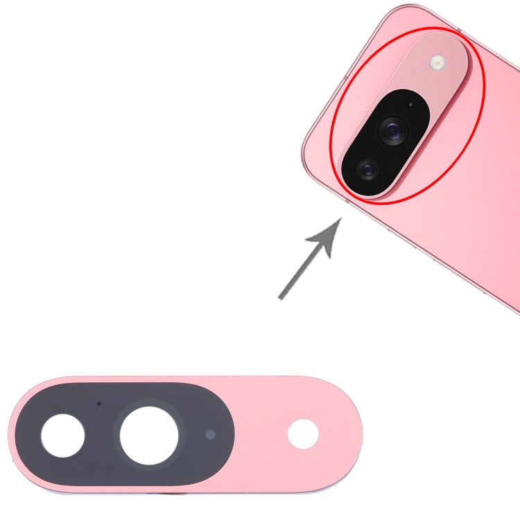 For Google Pixel 9 Original Camera Lens Cover (Pink) - Camera Parts by PMC Jewellery | Online Shopping South Africa | PMC Jewellery | Buy Now Pay Later Mobicred