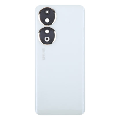 For Honor 90 Battery Back Cover with Camera Lens(White) - Back Cover by PMC Jewellery | Online Shopping South Africa | PMC Jewellery | Buy Now Pay Later Mobicred