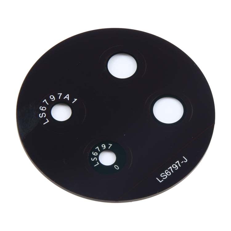 For Realme 13 Pro+ 10pcs Original Back Camera Lens (Black) - Camera Series by PMC TechLife | Online Shopping South Africa | PMC TechLife | Buy Now Pay Later Mobicred