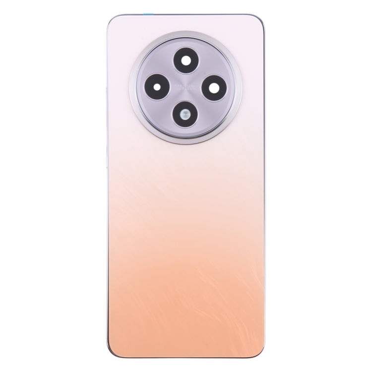 For OPPO Reno12 F Original Battery Back Cover with Middle Frame(Orange) - Back Cover by PMC TechLife | Online Shopping South Africa | PMC TechLife | Buy Now Pay Later Mobicred