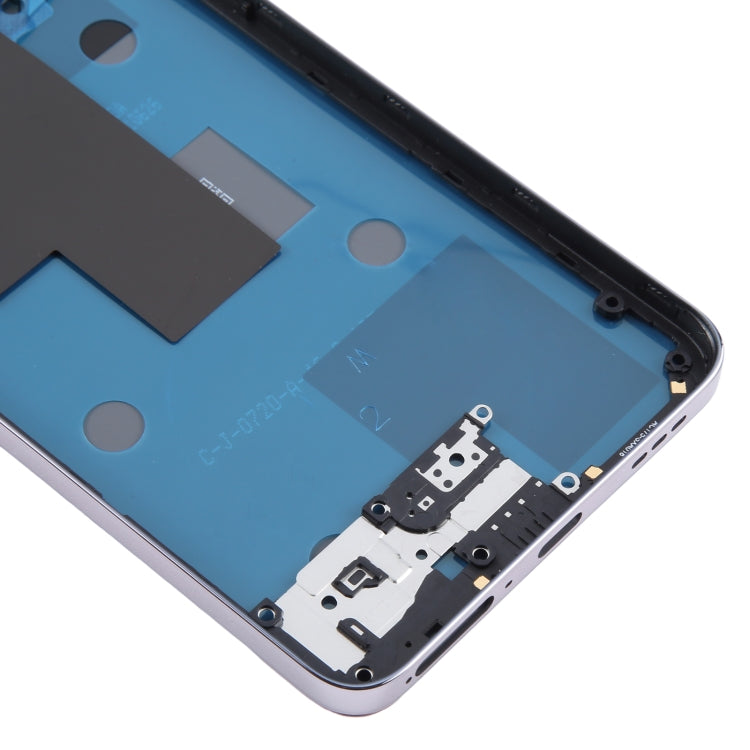 For OPPO Reno12 F Original Battery Back Cover with Middle Frame(Orange) - Back Cover by PMC TechLife | Online Shopping South Africa | PMC TechLife | Buy Now Pay Later Mobicred