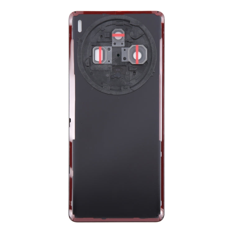 For vivo X100 Battery Back Cover with Camera Lens Cover(Black) - Back Cover by PMC TechLife | Online Shopping South Africa | PMC TechLife | Buy Now Pay Later Mobicred