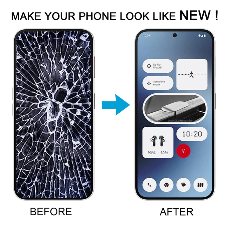For Nothing Phone (2A) A142 5G Original AMOLED LCD Screen Digitizer Full Assembly with Frame (Blue) - For Nothing by PMC TechLife | Online Shopping South Africa | PMC TechLife | Buy Now Pay Later Mobicred