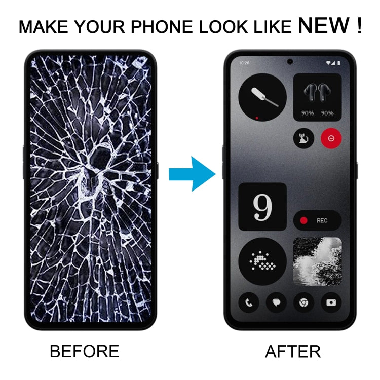 For Nothing CMF Phone 1 Original OLED LCD Screen Digitizer Full Assembly with Frame (Black) - For Nothing by PMC TechLife | Online Shopping South Africa | PMC TechLife | Buy Now Pay Later Mobicred