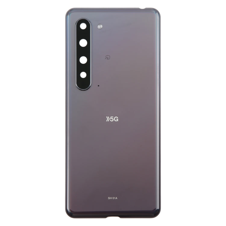 For Sharp Aquos R5G Original Battery Back Cover(Black) - free shipping - PMC TechLife - Order now!