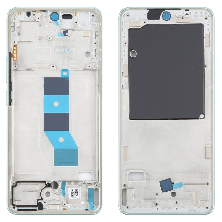 For Xiaomi Redmi Note 14 5G Original Middle Frame Bezel Plate (Green) - free shipping - PMC TechLife - Order now!