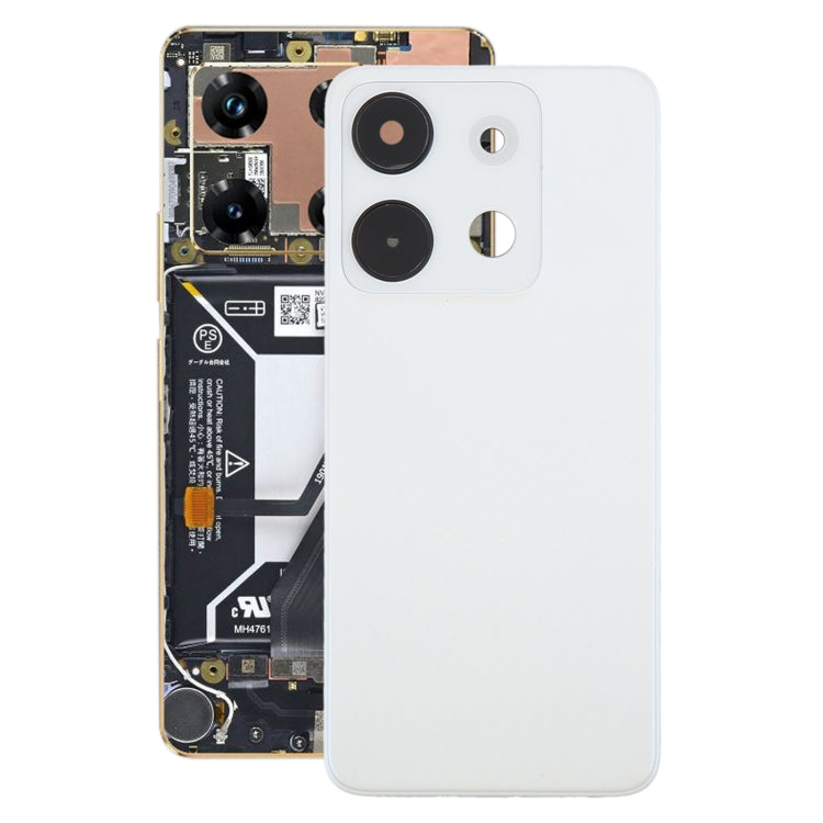 For Infinix Smart 7 X6515 Original Battery Back Cover(White) - Back Cover by PMc TechLife | Online Shopping South Africa | PMc TechLife | Buy Now Pay Later Mobicred